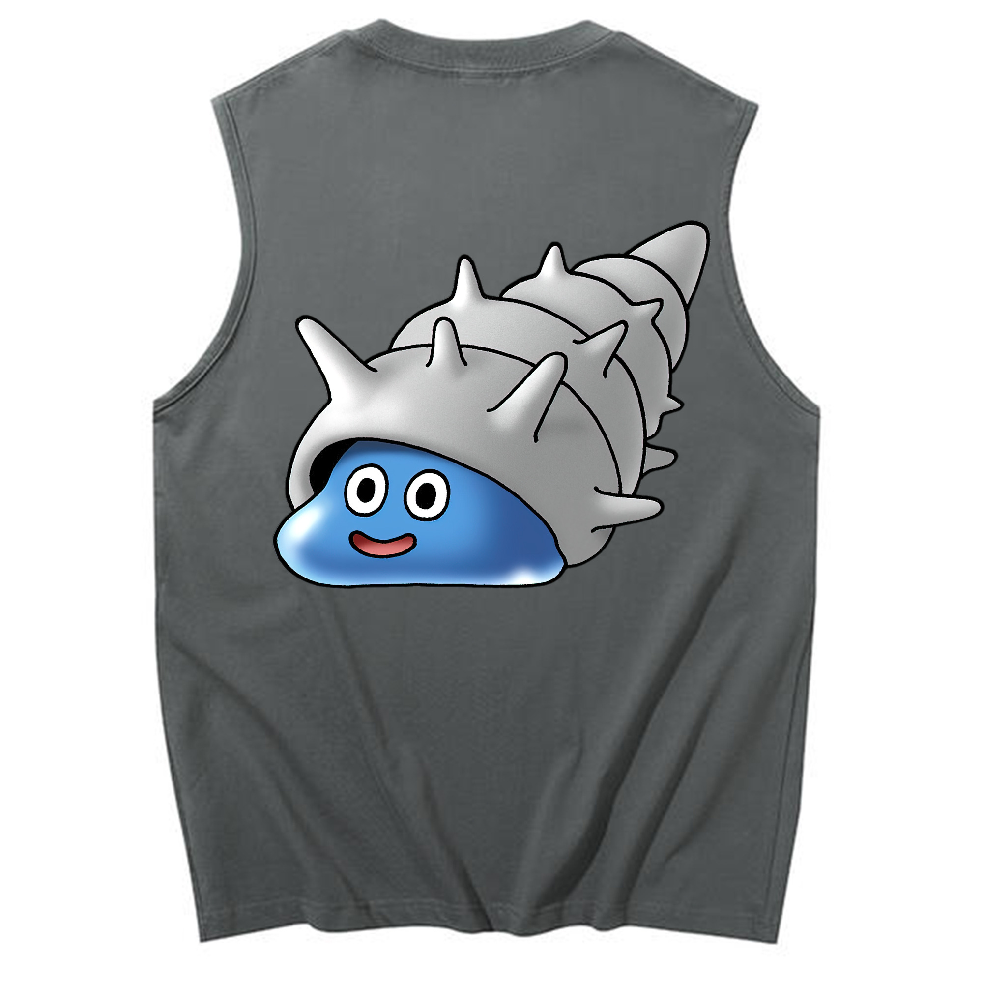 （画像用） ドラゴンクエスト Doragon Kuesuto Dragon Quest コットン100％タンクトップ（背面プリント）